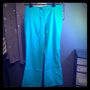 SOLD ON MERC.Cherokee Turquoise Scrub Pants